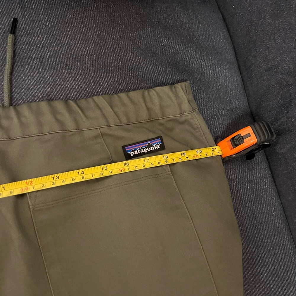 Patagonia Mens XL Twill Traveler Pants Industrial Green 5 Pocket 56775 - Picture 8 of 8